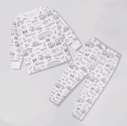 Color Your Own Shirt & Pants Set