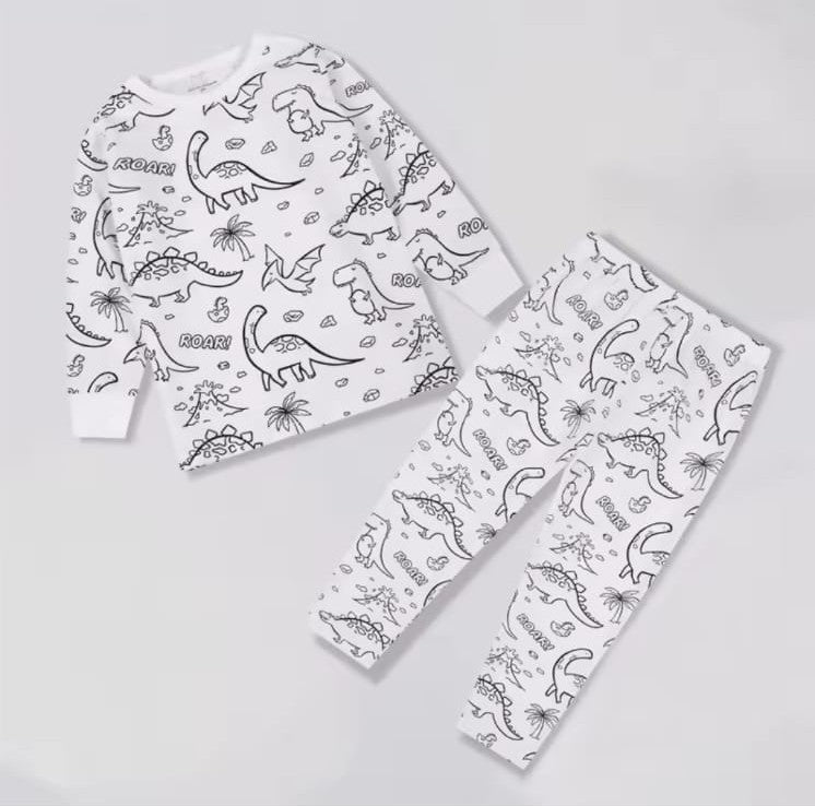 Color Your Own Shirt & Pants Set