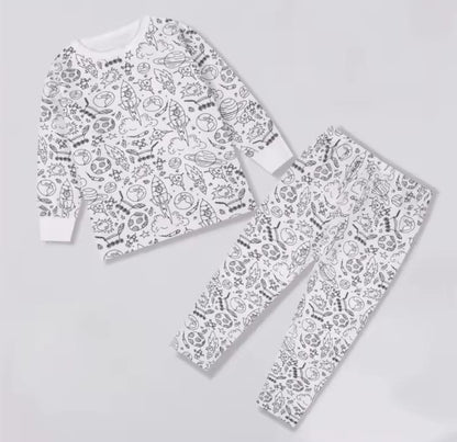 Color Your Own Shirt & Pants Set